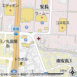 鳥取県鳥取市安長16周辺の地図