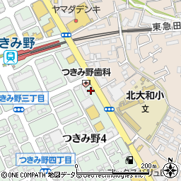 読売新聞　中央林間サービスセンター周辺の地図