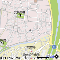 鳥取県鳥取市安長368周辺の地図
