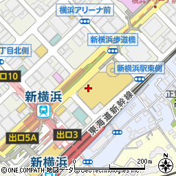 こだわり市場新横浜店周辺の地図