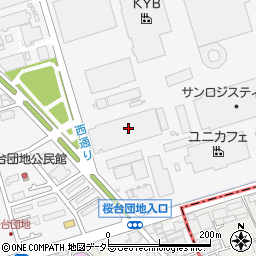 西濃運輸株式会社　厚木支店周辺の地図