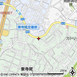 塩田ガラス店周辺の地図