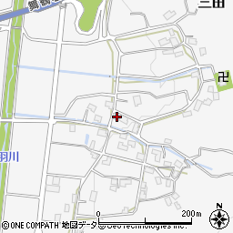 福井県三方上中郡若狭町三田37-2周辺の地図