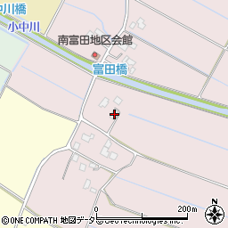 千葉県大網白里市富田175周辺の地図