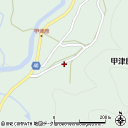 滋賀県米原市甲津原561周辺の地図