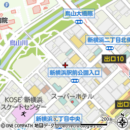 個室中華 芳香園 新横浜 北京ダック専門店周辺の地図