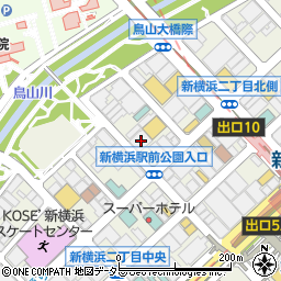 化繊ノズル株式会社　新横浜営業所周辺の地図