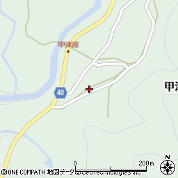 滋賀県米原市甲津原510周辺の地図