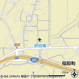 島根県松江市福原町450周辺の地図