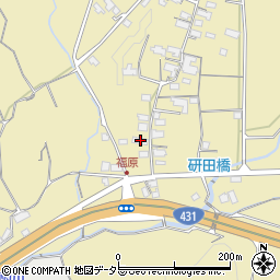 島根県松江市福原町434周辺の地図