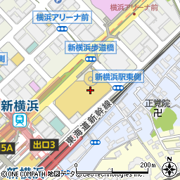 盤古殿 新横浜プリンスホテル店周辺の地図