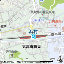 浜村駅周辺の地図