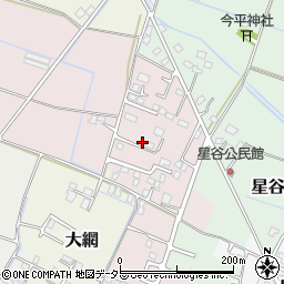 千葉県大網白里市富田1990周辺の地図