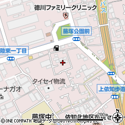 神奈川県厚木市上依知1357周辺の地図