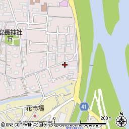 鳥取県鳥取市安長454周辺の地図