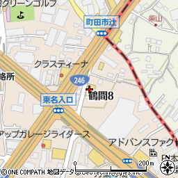 ジープ東名横浜周辺の地図