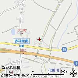 日本海新聞赤碕専売所周辺の地図