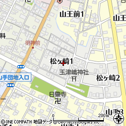 福井県小浜市松ヶ崎周辺の地図