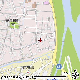 鳥取県鳥取市安長452周辺の地図
