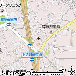 神奈川県厚木市上依知1373-1周辺の地図