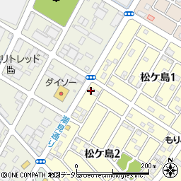 カメラのキタムラ松ケ島店周辺の地図