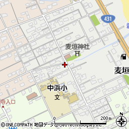 鳥取県境港市麦垣町5周辺の地図