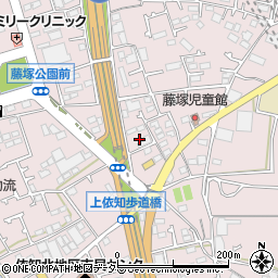 神奈川県厚木市上依知1373-3周辺の地図