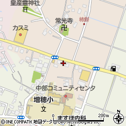 千葉県大網白里市柿餅17周辺の地図