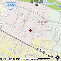 長野県飯田市鼎上茶屋3484周辺の地図