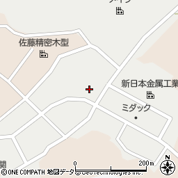 ミソノ刃物株式会社本社工場　本社周辺の地図