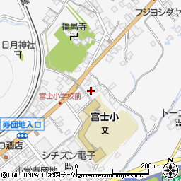 北富士観光バス周辺の地図