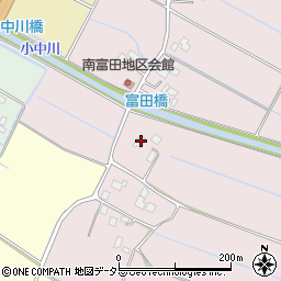 千葉県大網白里市富田177周辺の地図