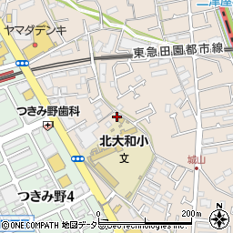 神奈川県大和市下鶴間684-5周辺の地図
