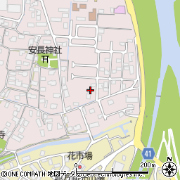 鳥取県鳥取市安長372周辺の地図