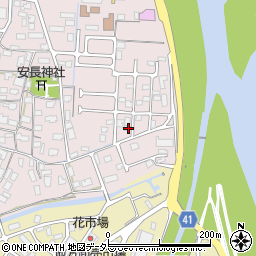 鳥取県鳥取市安長451周辺の地図