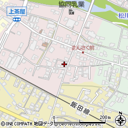 長野県飯田市鼎上茶屋3482周辺の地図