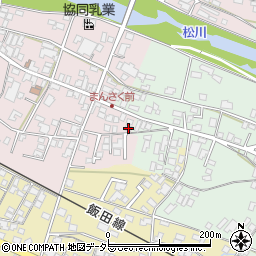長野県飯田市鼎上茶屋3205周辺の地図