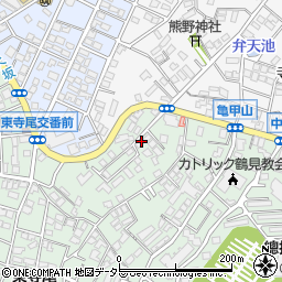 神奈川県横浜市鶴見区東寺尾中台17-15周辺の地図