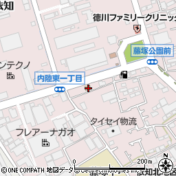 神奈川県厚木市上依知1242周辺の地図