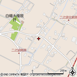千葉県東金市二之袋167周辺の地図