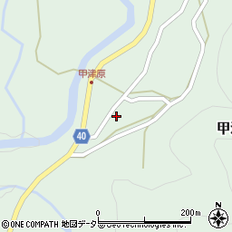 滋賀県米原市甲津原508周辺の地図