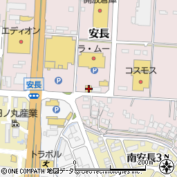 鳥取県鳥取市安長215周辺の地図
