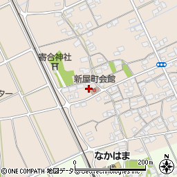 鳥取県境港市新屋町822周辺の地図