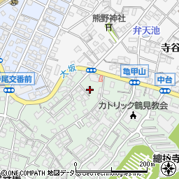 神奈川県横浜市鶴見区東寺尾中台17-18周辺の地図