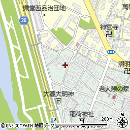 鳥取県鳥取市西品治533-2周辺の地図