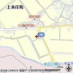 島根県松江市上本庄町393周辺の地図
