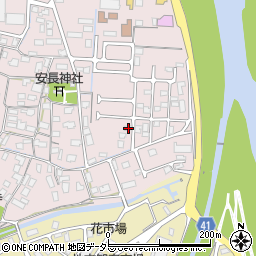 鳥取県鳥取市安長373周辺の地図