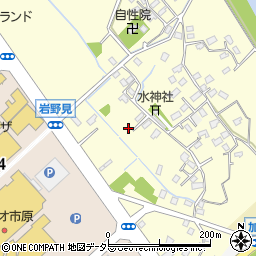千葉県市原市岩野見602-12周辺の地図