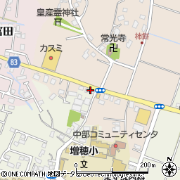千葉県大網白里市柿餅10周辺の地図