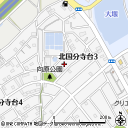 千葉県市原市北国分寺台3丁目7周辺の地図